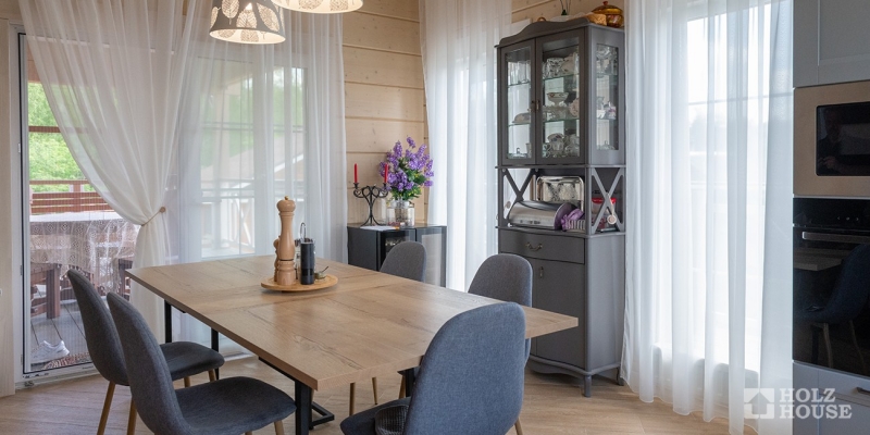 Дом из клееного бруса по проекту \"Прага-мини v.2\" Фото 32